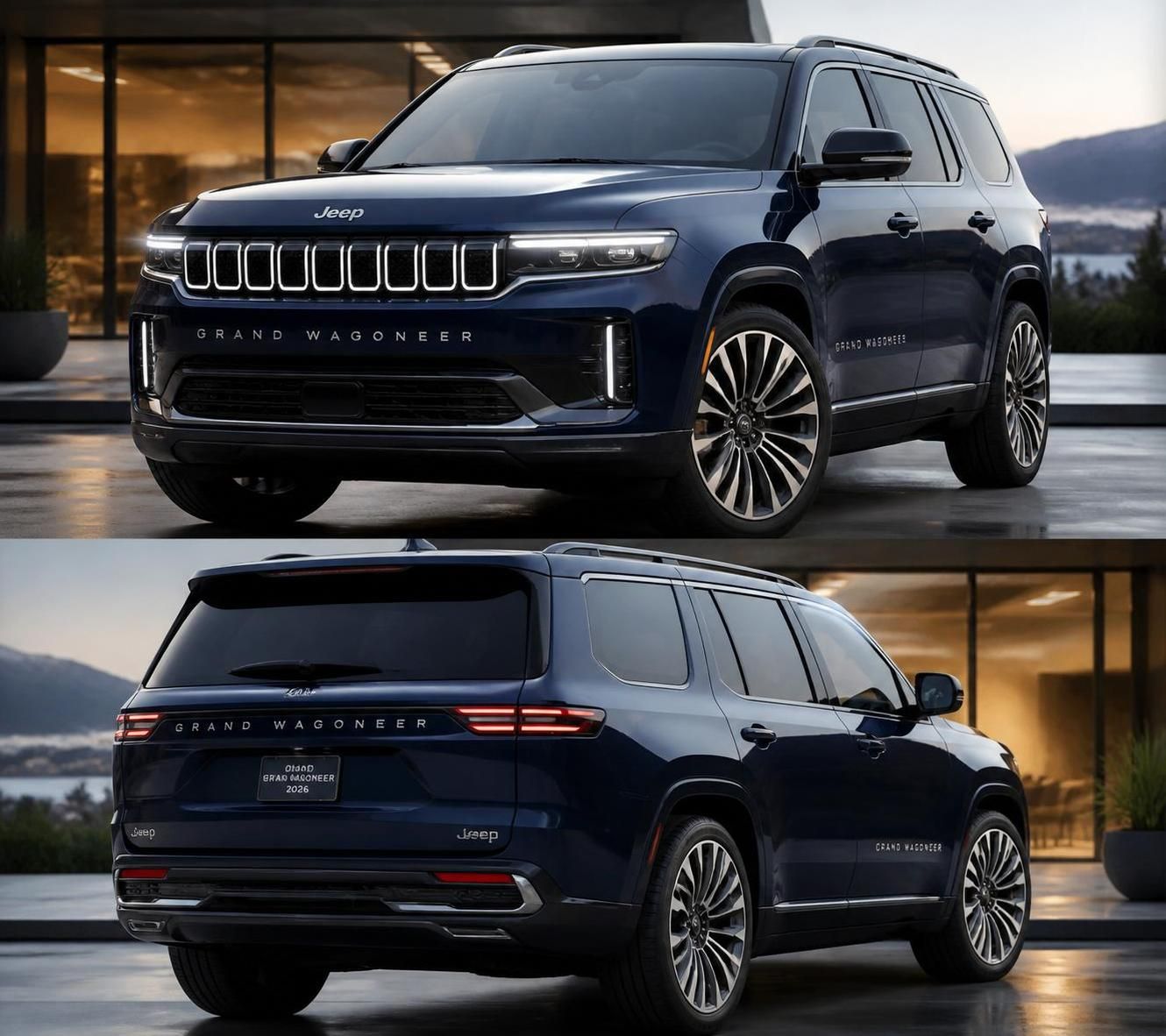 découvrez tout sur le jeep grand wagoneer suv 2026, un 4x4 de luxe alliant performance, confort et technologie avancée pour une expérience de conduite exceptionnelle.
